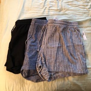 3 Old Navy Utility Shorts